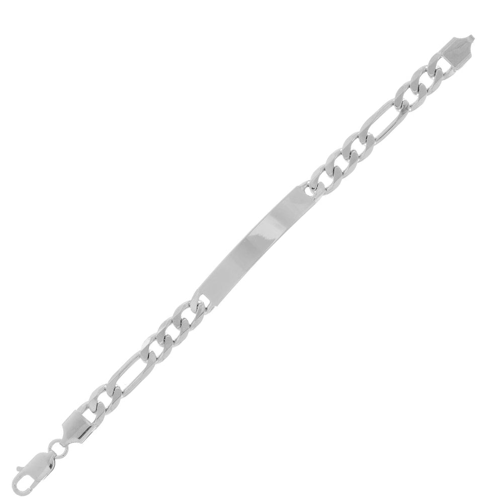 Men's ID Bracelet Figaro Chain