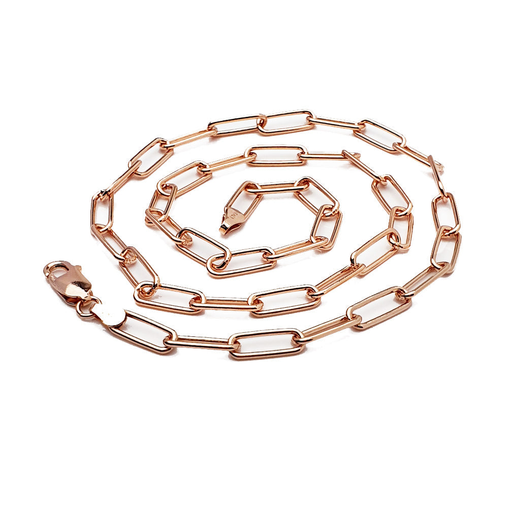 Rose gold Link Chain