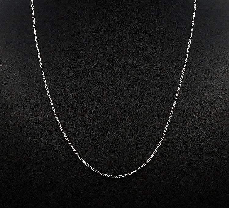 small figaro chain necklace